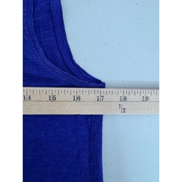 Eileen Fisher hemp blend lagen look shirt dress purple beach‎ sz XS - Picture 4 of 7